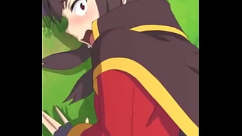 Immobilized Megumin gets fucked