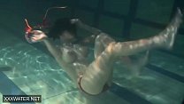 Super hot Anna Siskina with big tits in the swimming pool