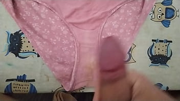 Cum on my wife's panties 145