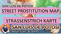 San Luis de Potosi, Mexico, Sex Map, Street Prostitution Map, Massage Parlor, Brothels, Whores, Escorts, Call Girls, Brothels, Freelancers, Street Workers, Prostitutes