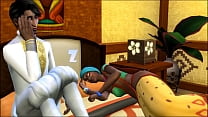 Индианка Мать и сын спят в одной постели и в одном номере отеля во время отпуска