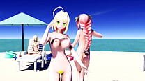 MMD Saber and Astolfo FGO Gimme x Gimme (Submitted by Deltarion)