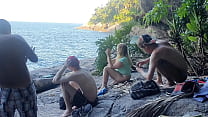Acteurs pris sur la plage nudiste !!! Paty Bumbum - Melissa Alecxander - Alex Lima - taissa winkler - Porno russe - Sorcier du feu