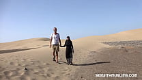 砂漠での情熱の瞬間