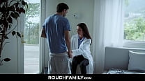 RoughFamily.com ⏩ Поддерживающая милфа-доктор осматривает своего пасынка - Сильвия Сейдж