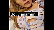 Kommen Sie und sehen Sie sich das Spritzen auf bolivianamimi.tv an