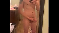 big soft cock before shower