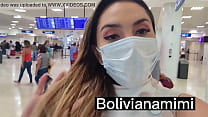 Niente mutandine all'aeroporto di Cancun Video completo su bolivianamimi.tv