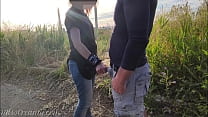 Засвет хуя - Девушка застала меня за дрочкой в общественном парке и помогла мне кончить 4K - MissCreamy