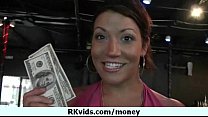 Money does talk for a nasty whore 13