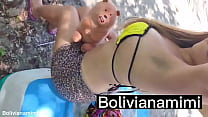 Masturbation show on the beach  Full video on bolivianamimi.tv