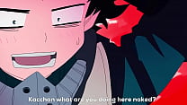 fi Midoriya gives up his ass to his straight friend Bakugo