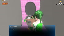 3D Femdom Koopette Facesitting Pisse Spanking Toilette Furz
