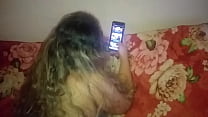 My stepsister gets horny watching my videos on xvideos what a huge ass
