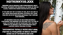 Hotkinkyjo totally nude self anal fisting & prolapse in birch grove