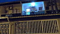 Newly Married is Spotted Fucking with the Lover on the Balcony of Home! (FALLED ON THE NET)