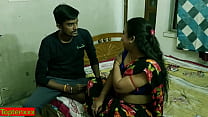 印度辣妹突然被丈夫的兄弟性交和射精！ 带有清晰的印地语音频