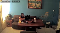 Minha velha puta faz uma webcam com estranhos, eu a descubro
