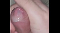 Very close up jerking off