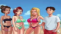 SummertimeSaga - Mostrando peitos em público # 95