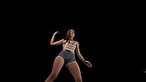 Танцующий топлесс ИИ - проверочное видео