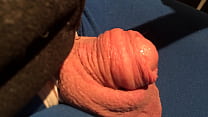 Foreskin stretch with penis pump