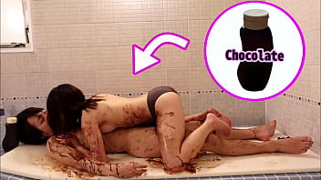 Socola sex trong phòng tắm ngày lễ tình nhân - Đôi bạn trẻ Nhật Bản cực khoái thực sự