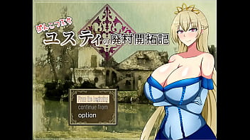 Bonifica del villaggio abbandonato della principessa Ponkotsu Justy [PornPlay Hentai game] Ep.1 Principessa pigra con seni giganti