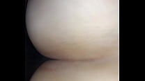 BBW getting ass filled with cum By my BBC and has Anal Orgasm