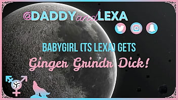 MtF Trans Babygirl (TS Lexa) recebe pinto de gengibre anônimo no Grindr