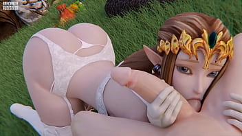 Compilation di porno 3D animati di Legend of Zelda