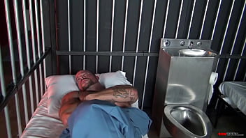 Inmate Sean Duran pounds Dirk Caber's ass in jail