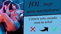 JOI Hentai (interaktiv) - Edge und ruinierter Orgasmus.