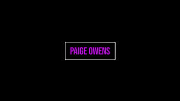 EXCOGI - La giovane bruna Paige Owens ottiene veri orgasmi in cam