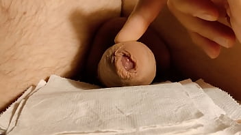 Uncircumcised Frenulum Orgasm 2