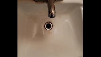 Piss in sink