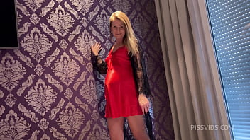 Pregnant Claudia, hotel room, blowjob, feet, anal sex, golden shower, cum on face