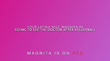 El maestro envía a Magnita, tu milf latina, para que la revise el médico. Pide tu propio video personalizado ahora