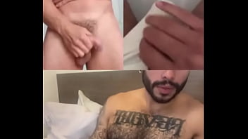 CUMMING ON A LIVE WITH FRIENDS