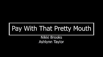 Nikki Brooks fa pagare l'affitto alla sua coinquilina Ashlynn Taylor con la bocca