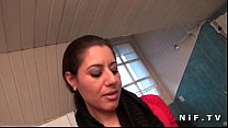 French arab mom in stockings hard fucked