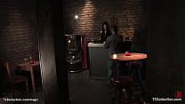 Married man fucked by shemale bartender