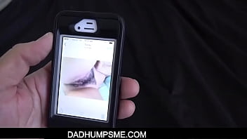 DadHumpsMe - Горячая толстая падчерица Анника Ева избегает неприятностей, трахаясь с отчимом в видео от первого лица