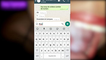 Горячий звонок по WhatsApp, моя сводная сестра Сьюзи сосет мой член и получает сперму в рот в прямом эфире
