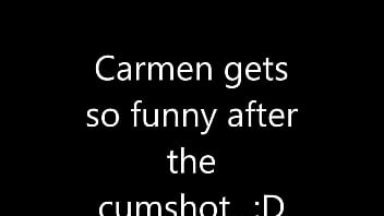 Carmen-Cumtrol : blague après éjac ^^