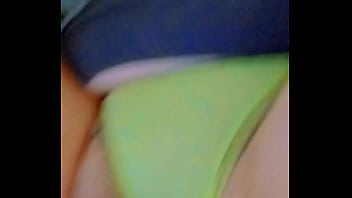 Resaboo in cucumber colored thongs full nelson  fat pussy fucked right up her WAP