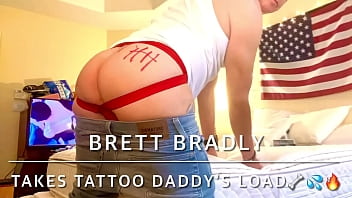 Hot cheating tattooed Daddy pumps his raw load into my butt while his boyfriend was at work. Please text me. I live in Sacramento but travel for work. No load refused. Breed me.