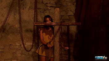 Le cose si fanno molto scivolose in questa prigione medievale mentre si svolge il sesso di gruppo