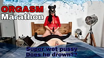 Femdom Facesitting Face Sitting Orgasm Vibrator Marathon Training Zero Miss Raven Wet Pussy FLR Face Riding Bondage