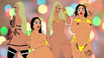 for Some of the Hottest big Dick Big bubble butts appearing in the Trans Toonz part of the backalley in their own cartoon xxx videos